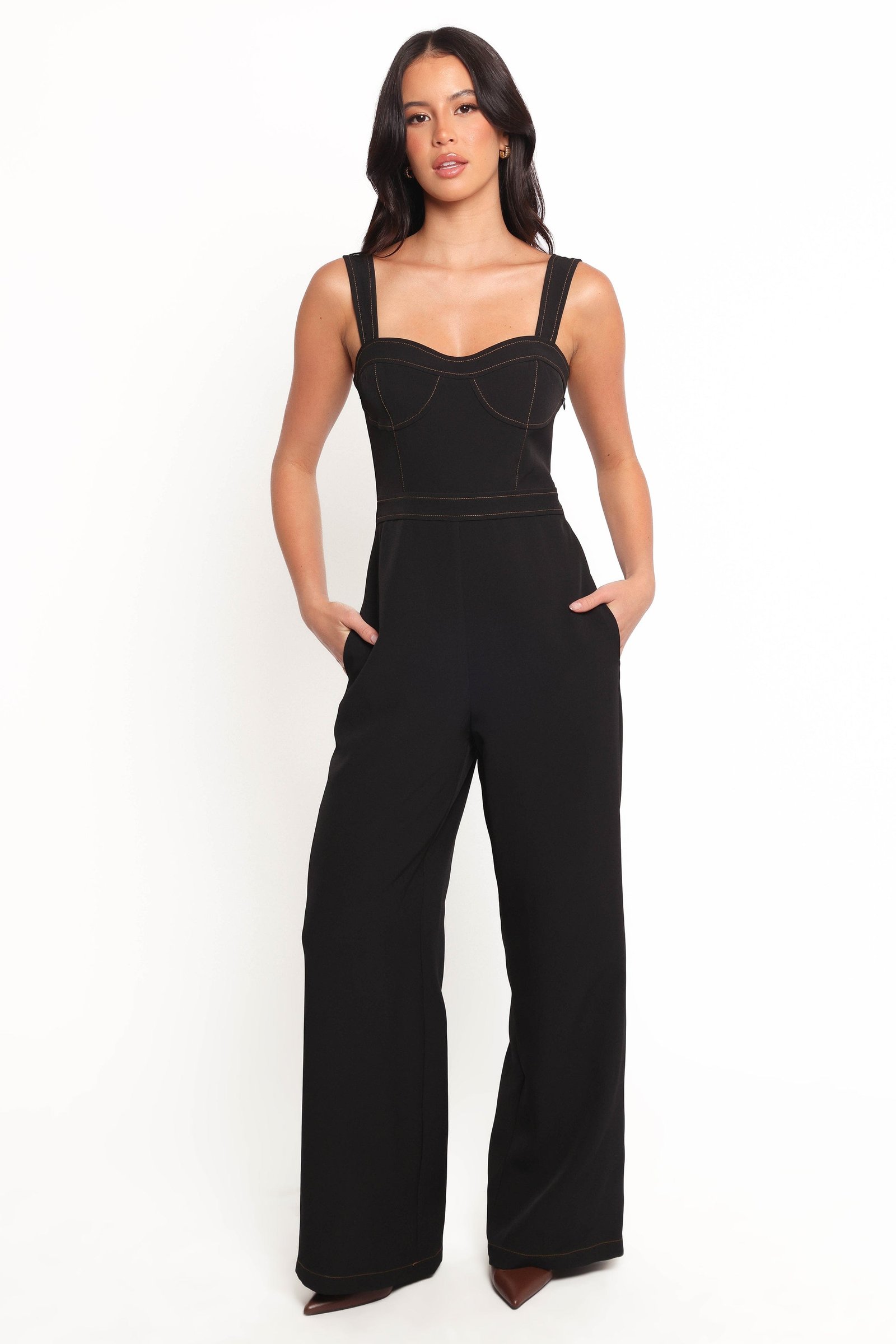petal-and-pup-usa-playsuits-taisha-jumpsuit-black-1100591196-1 Taisha Jumpsuit - Black - Image 1